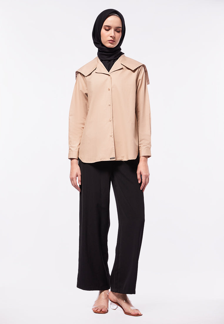 OVERSIZE COLLAR SHIRT