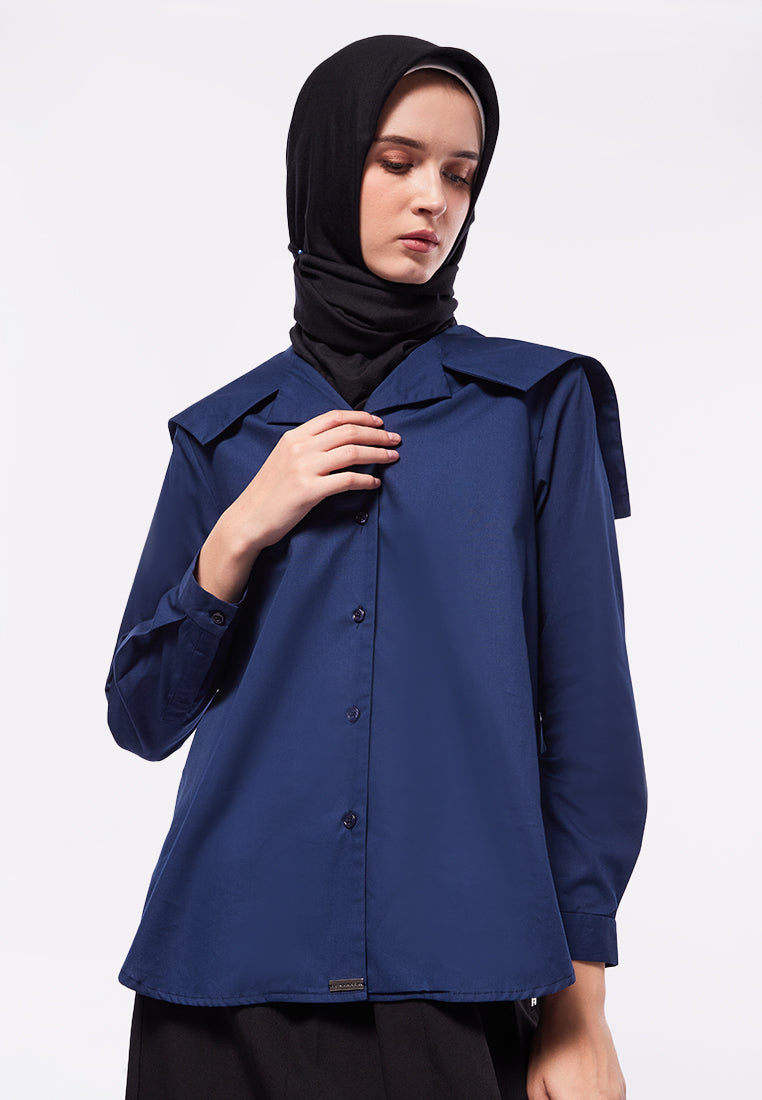 OVERSIZE COLLAR SHIRT