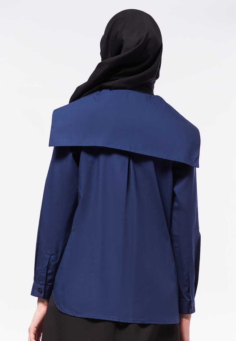 OVERSIZE COLLAR SHIRT