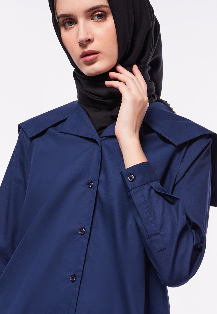 OVERSIZE COLLAR SHIRT