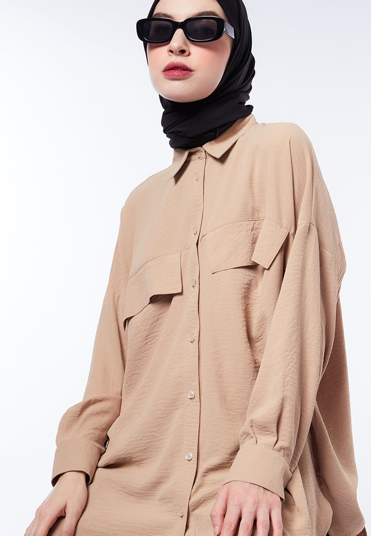 POCKET OVERSIZED SHIRT