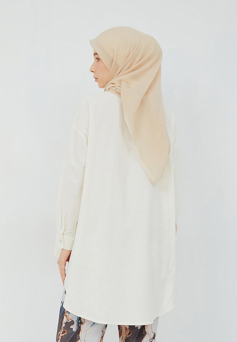 Hi-Low Oversized Shirt
