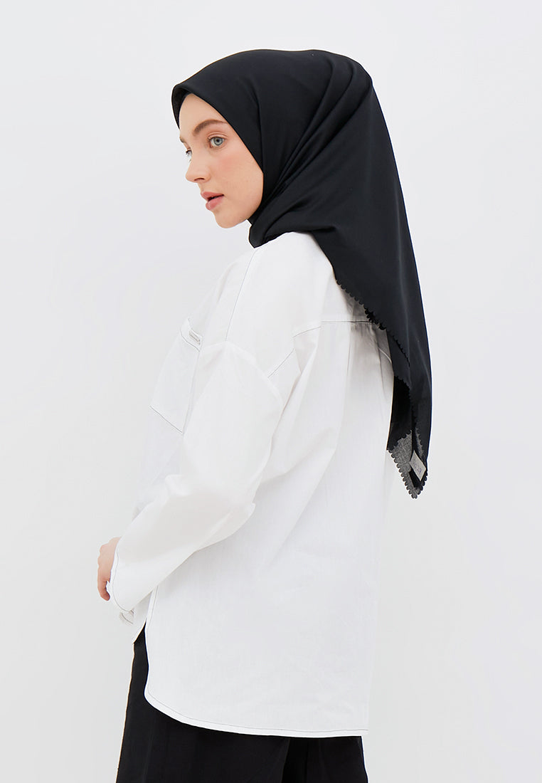 CONTRAST STITCHING SHIRT