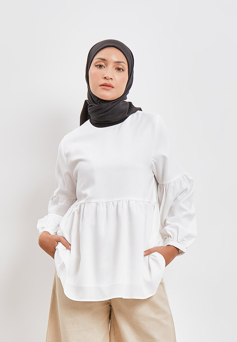 BALLOON SLEEVE BLOUSE
