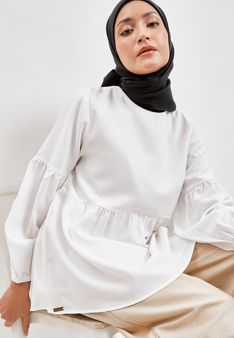 BALLOON SLEEVE BLOUSE