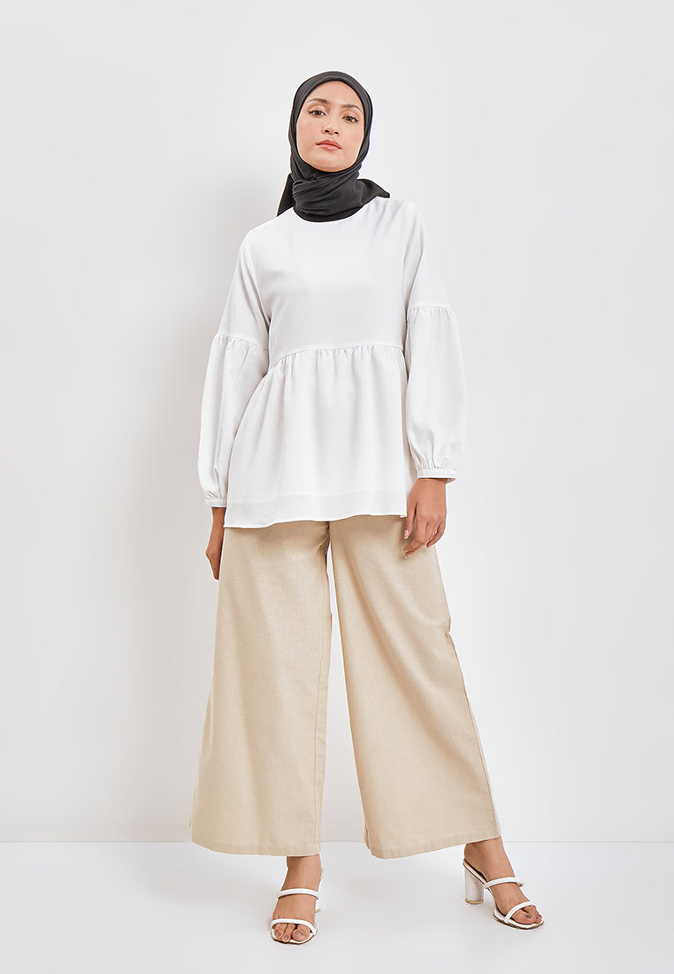 BALLOON SLEEVE BLOUSE