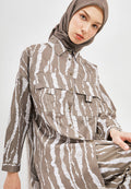 PRINTED POCKET SHIRT