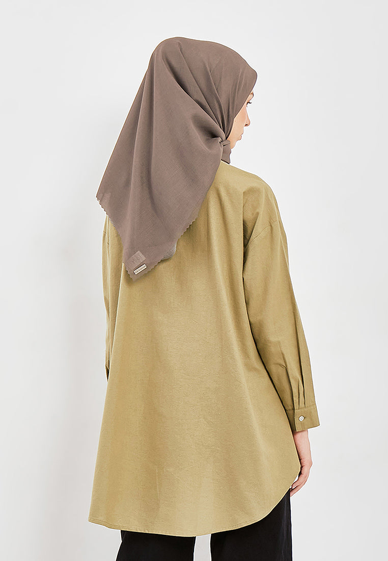 HI-LOW OVERSIZED SHIRT