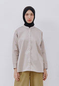DOUBLE BUTTON OVERSIZE SHIRT