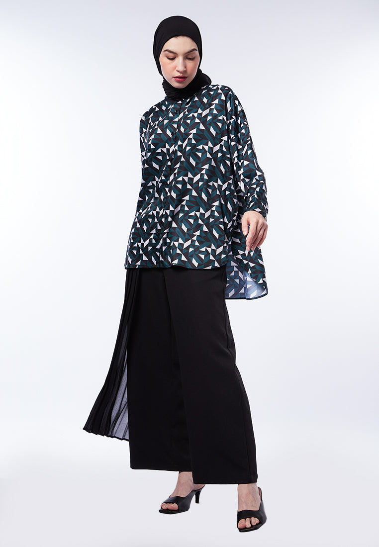 PRINTED OVERSIZED SHIRT