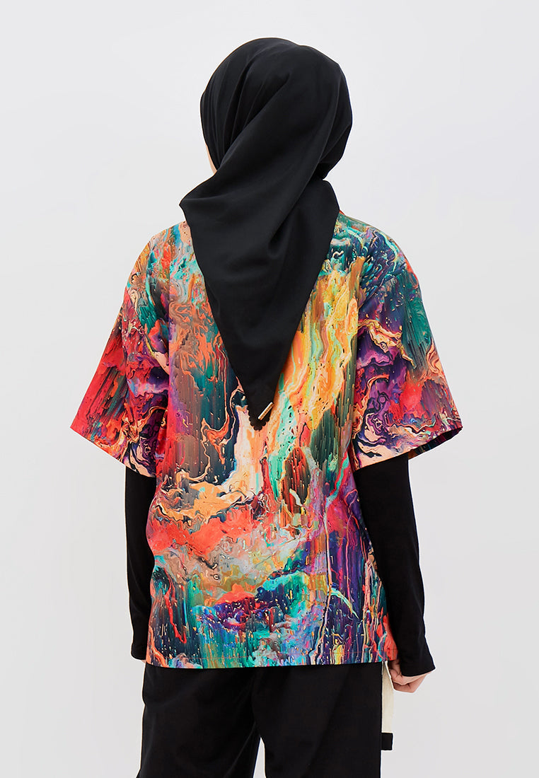 SHORT-SLEEVE PAJAMA SHIRT