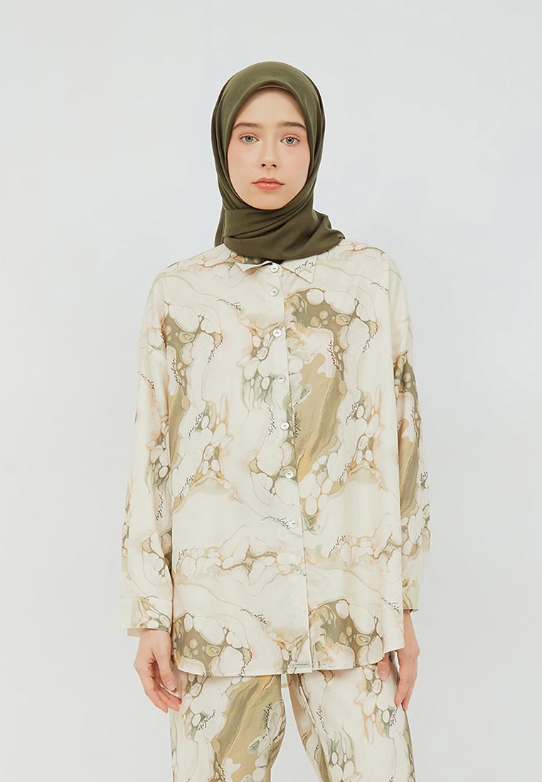Printed Oversized Shirt