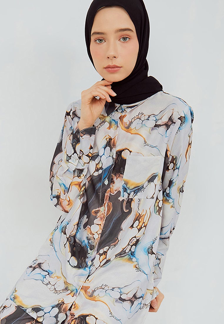 Printed Pocket Shirt