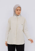 Oversized Two-Tone Shirt