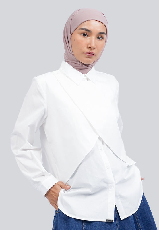 FRESCA SHIRT OFFWHITE