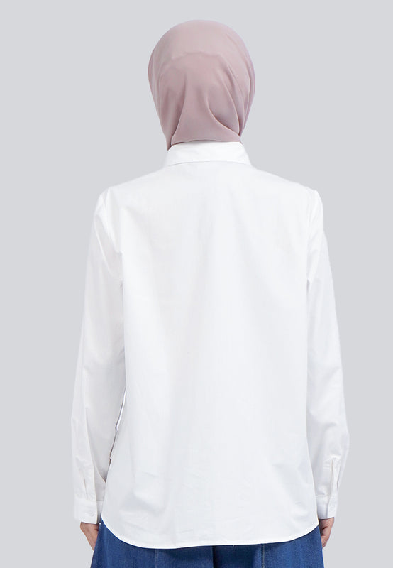 FRESCA SHIRT OFFWHITE