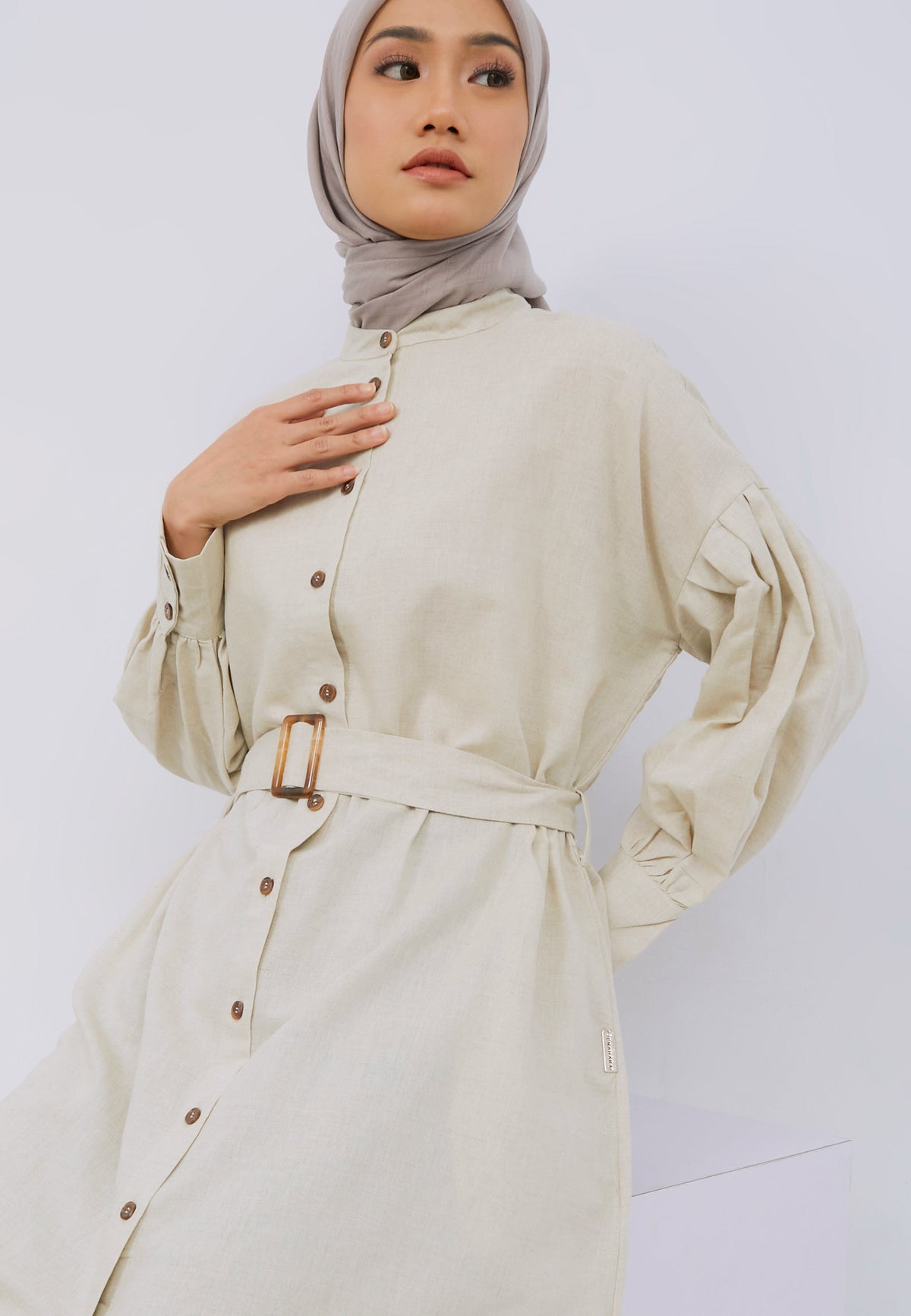 Belted Oversized Tunic