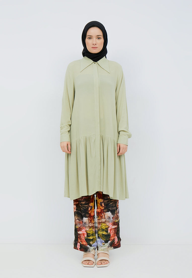 RUFFLE TUNIC