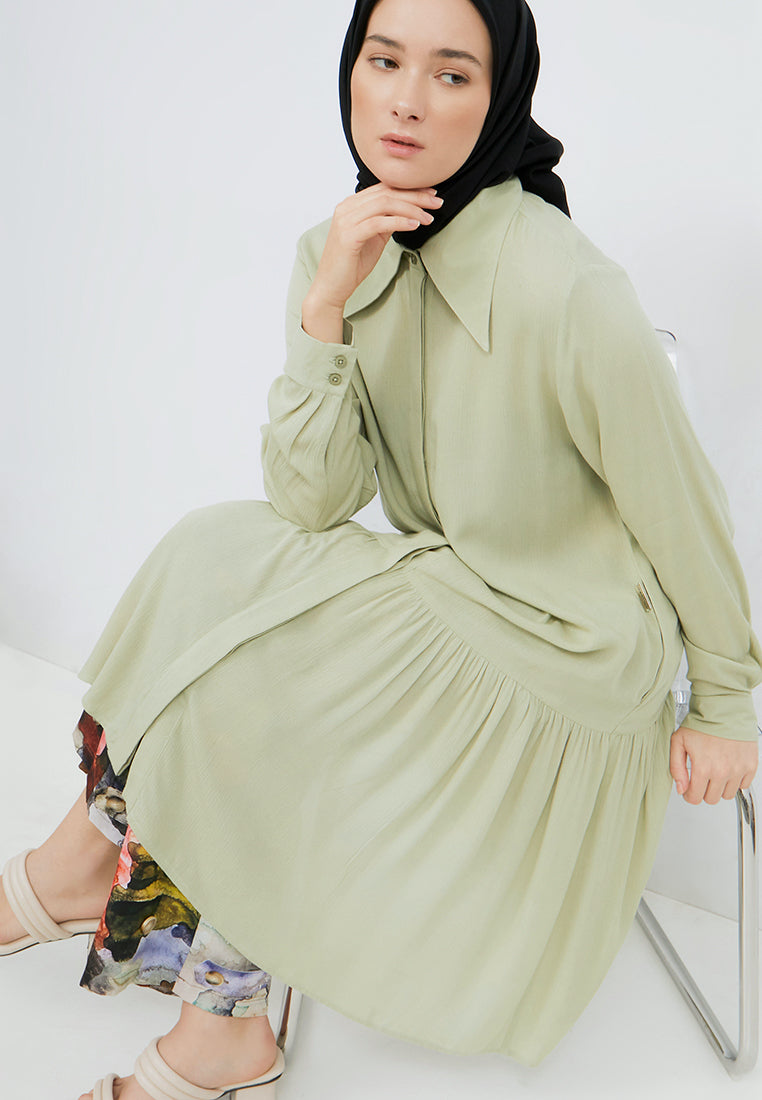RUFFLE TUNIC