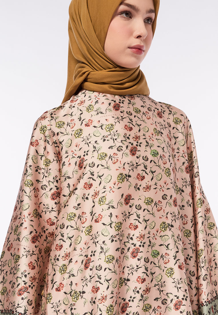 PRINTED BUTTON TUNIC