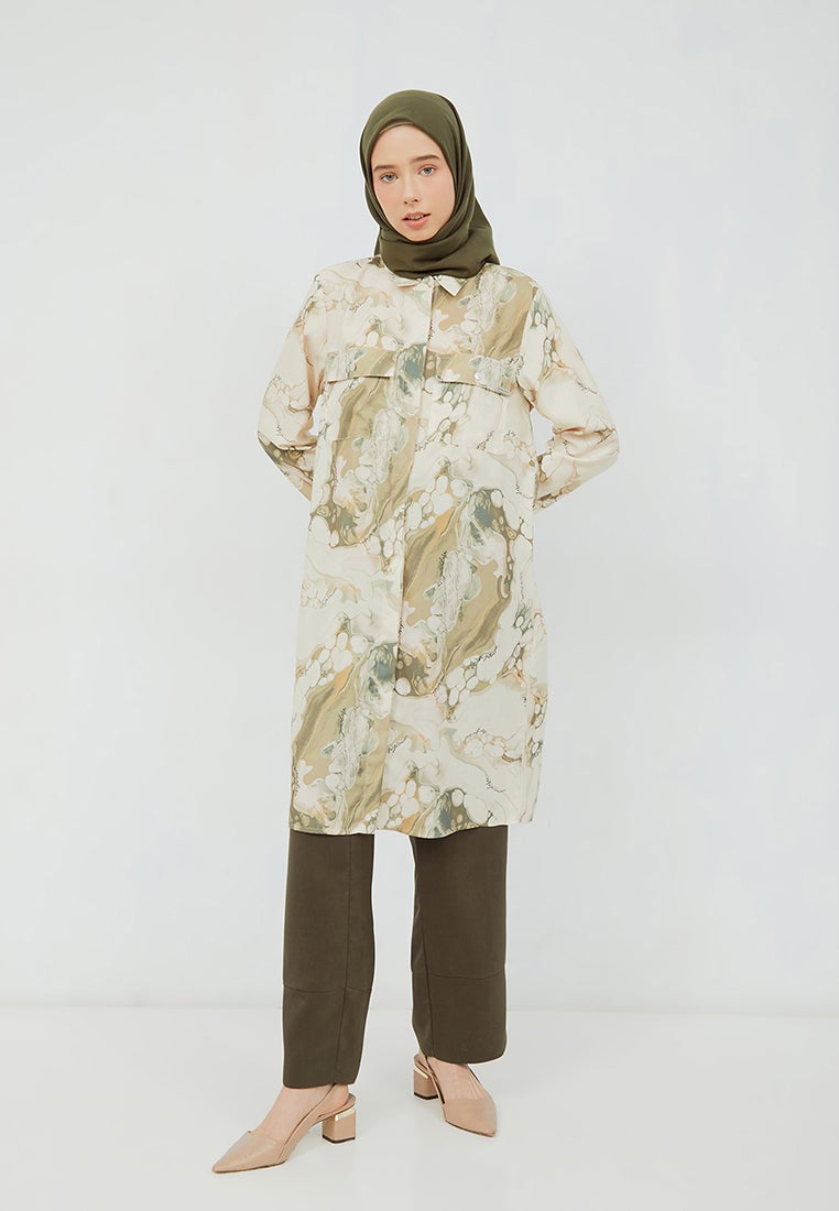 Printed Shirt Tunic