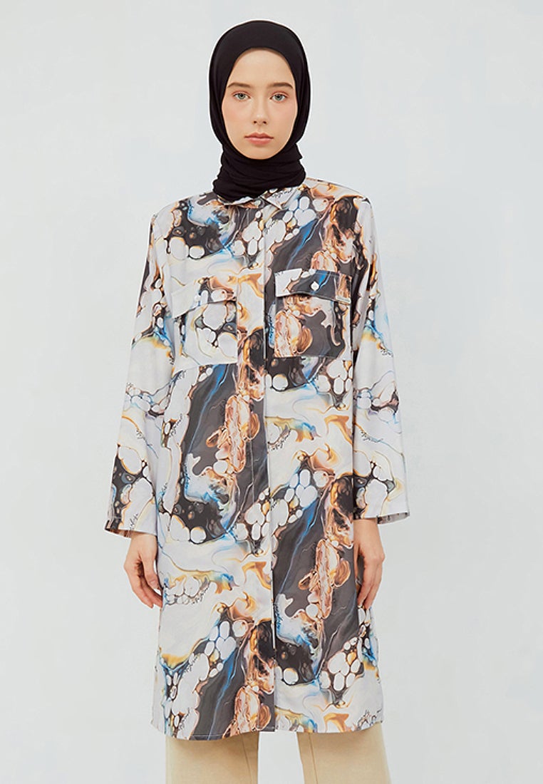 Printed Shirt Tunic