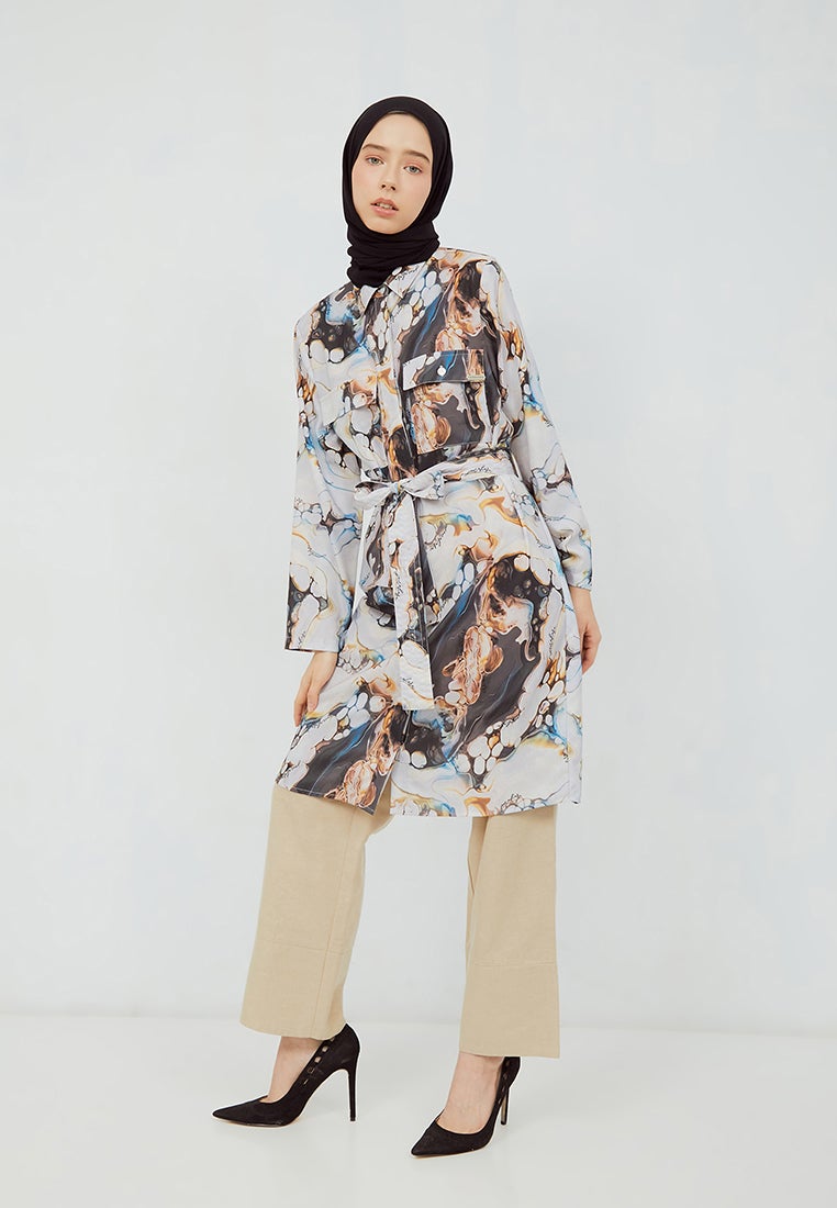 Printed Shirt Tunic
