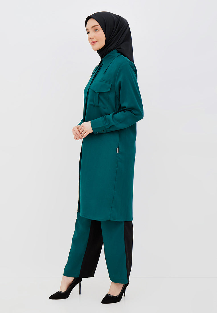 POINTY COLLAR TUNIC