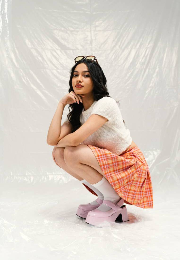 Printed Mini Skirt