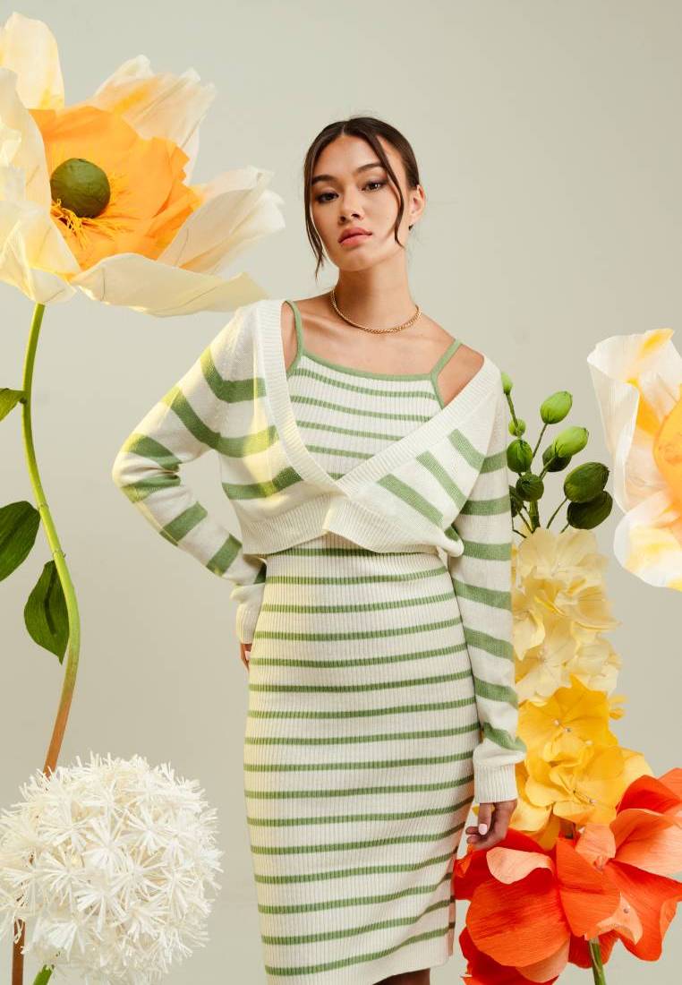 Striped Knit Jumper