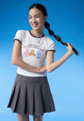 Care Bears Contrast Hem Crop T-Shirt