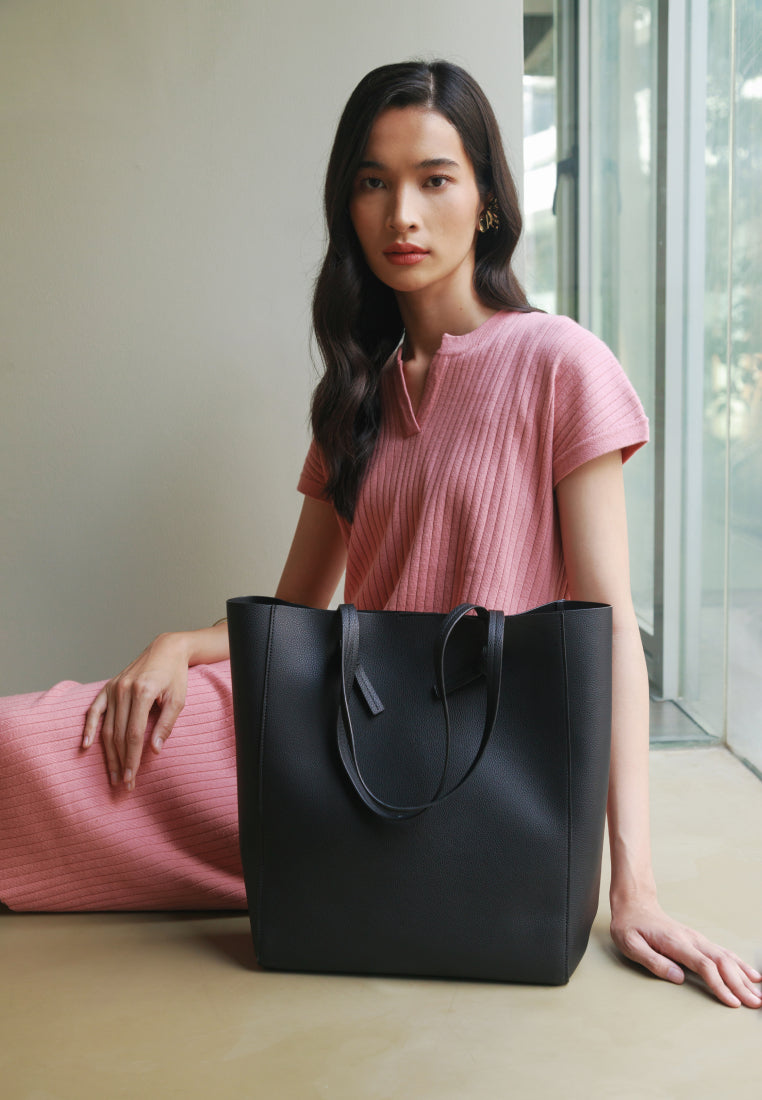 Black Shopper Bag