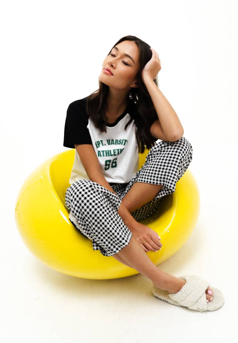 Graphic Short Sleeve Pajama T-Shirt
