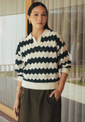 Oversized Long Sleeve Knit Top
