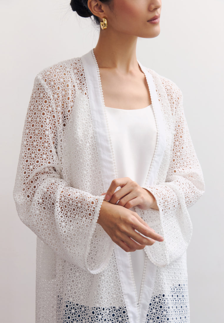 Loose Lace Kimono