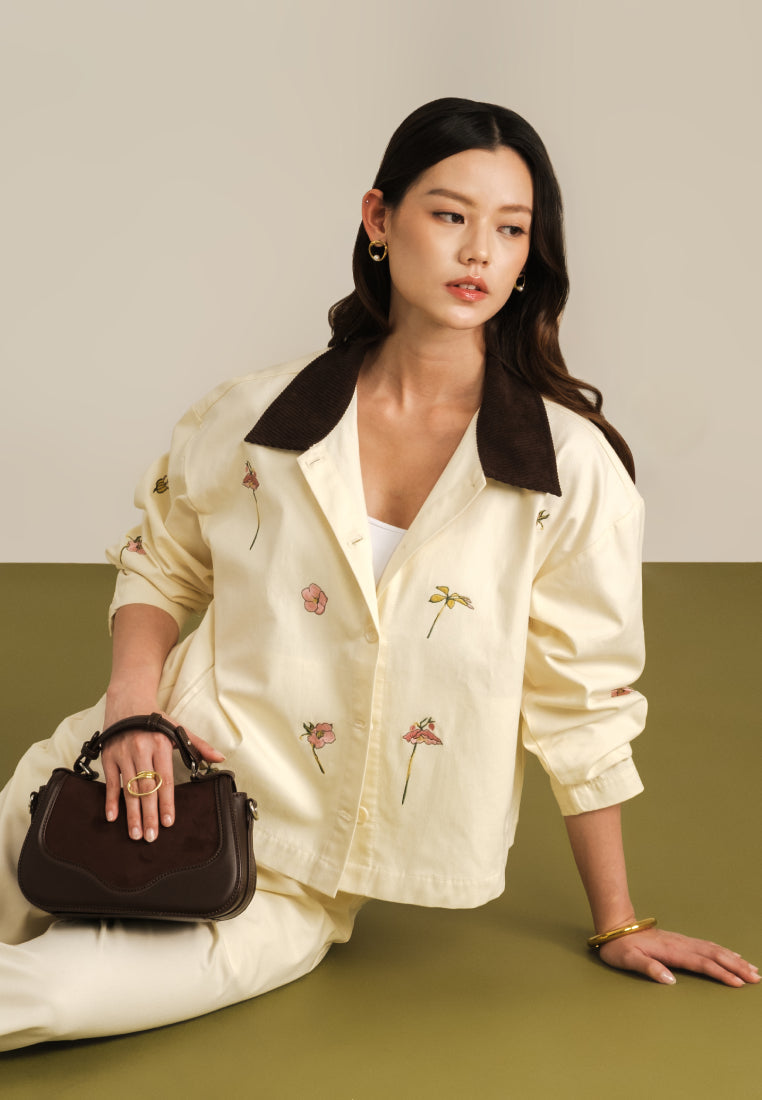 et cetera X Massicot Contrast Collar Jacket