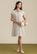 et cetera X Massicot Stripes Mini Dress