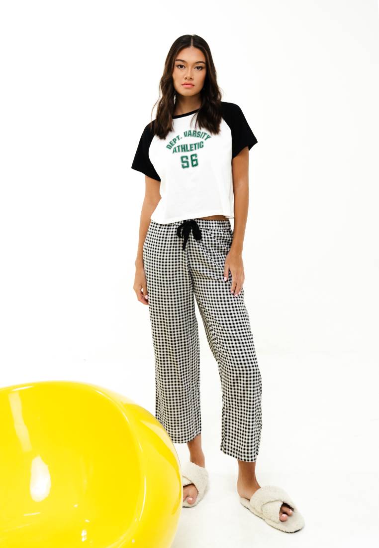 Printed Pajama Pants