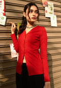 Long Sleeve Ribbed Top