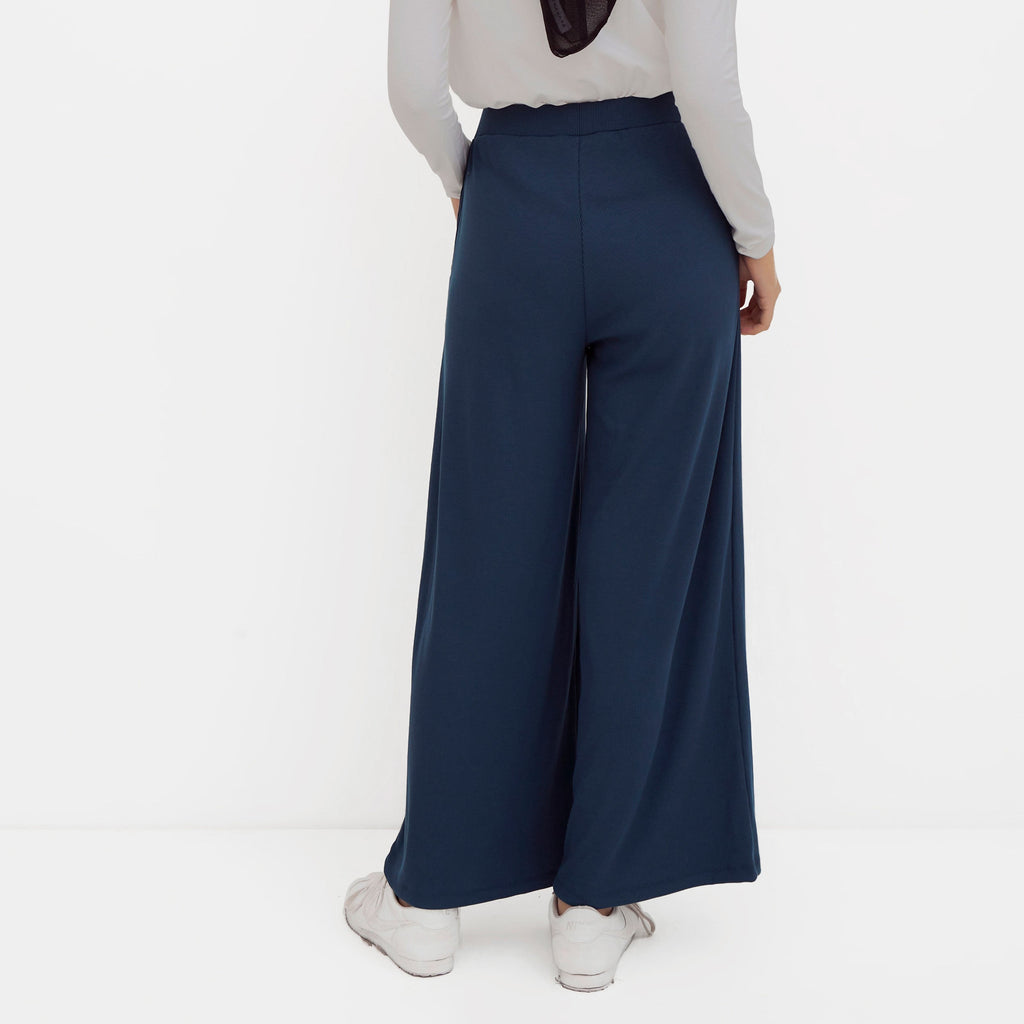 Ikigai Knit Wide Pants Pine Green
