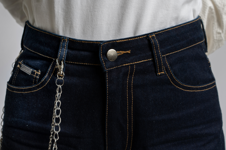 Saudade Wide Leg Jeans Navy