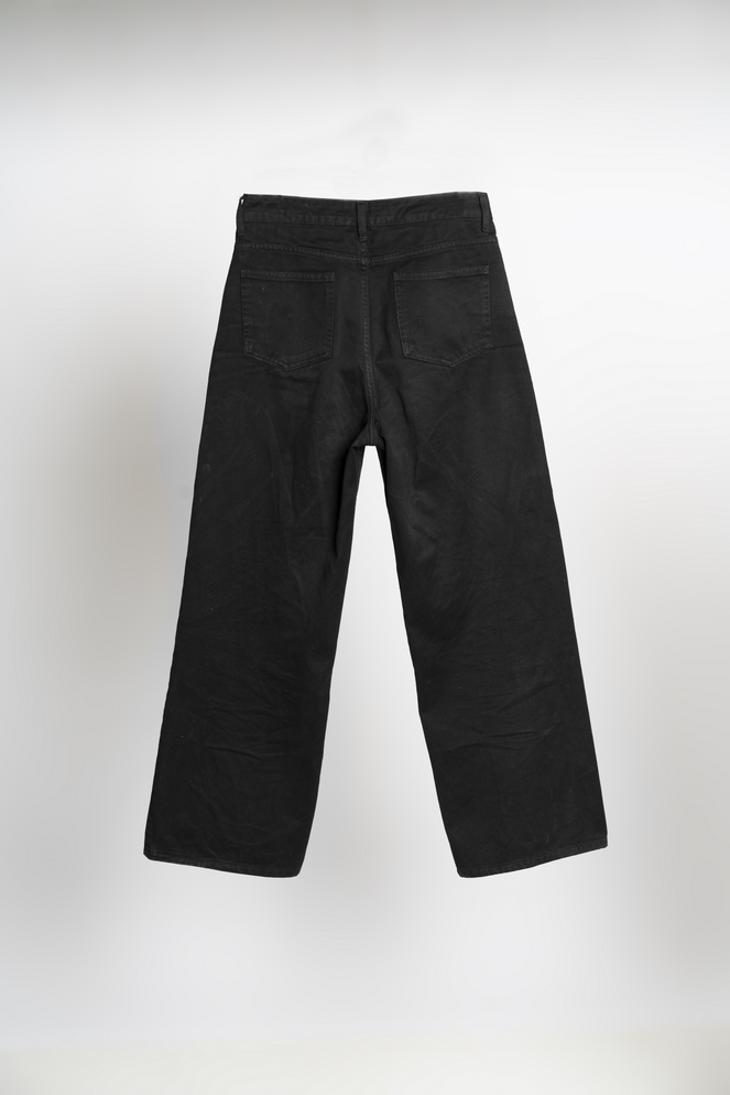 Saudade Wide Leg Jeans Black