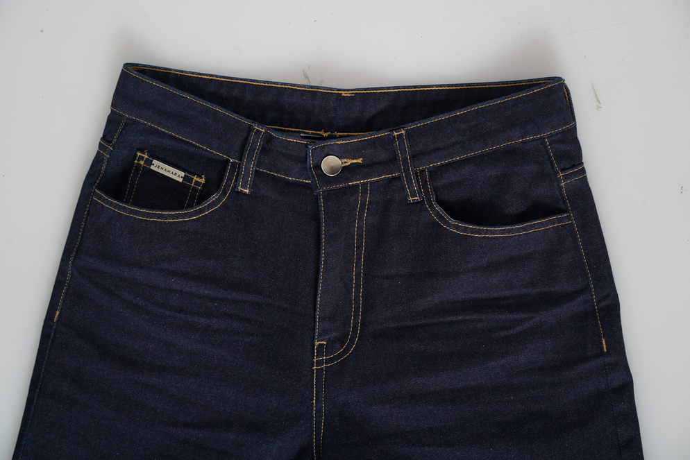 Saudade Wide Leg Jeans Navy