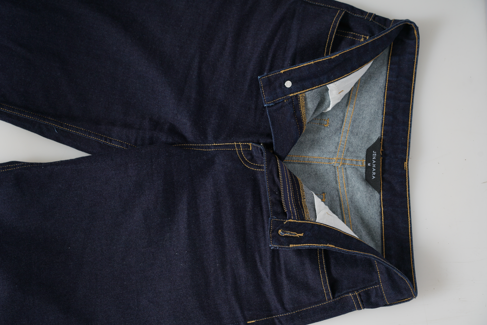 Saudade Wide Leg Jeans Navy