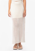 Knit Mesh Skirt