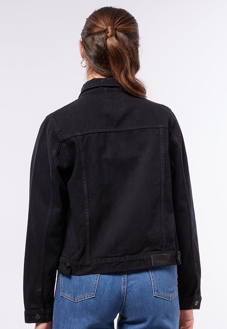 CROP DENIM JACKET