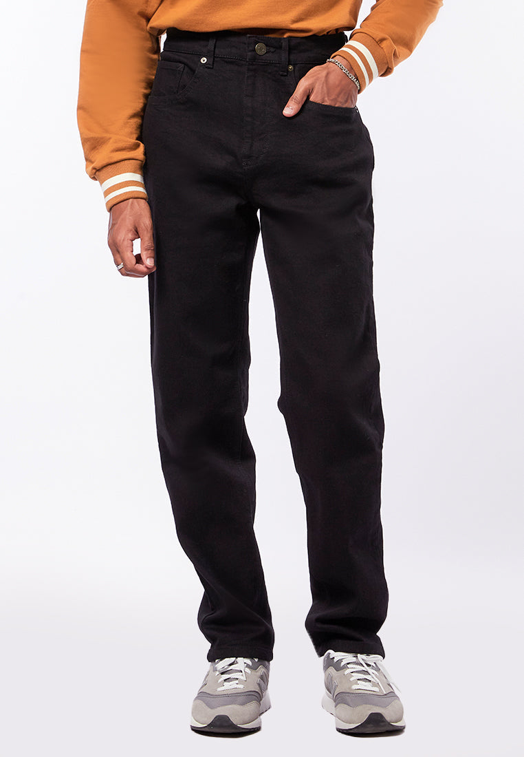 Regular Black Denim
