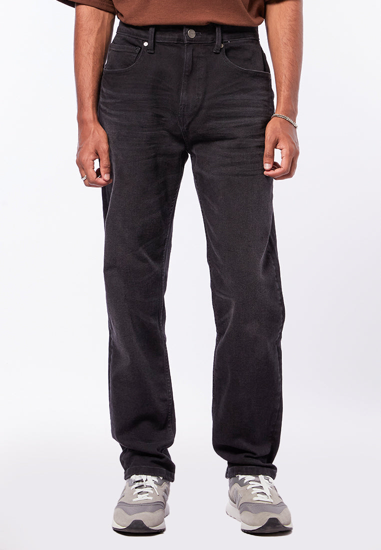 Regular Black Denim