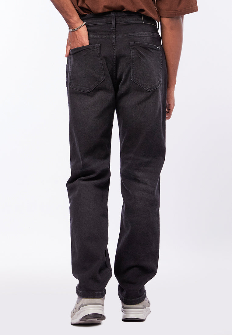 Regular Black Denim