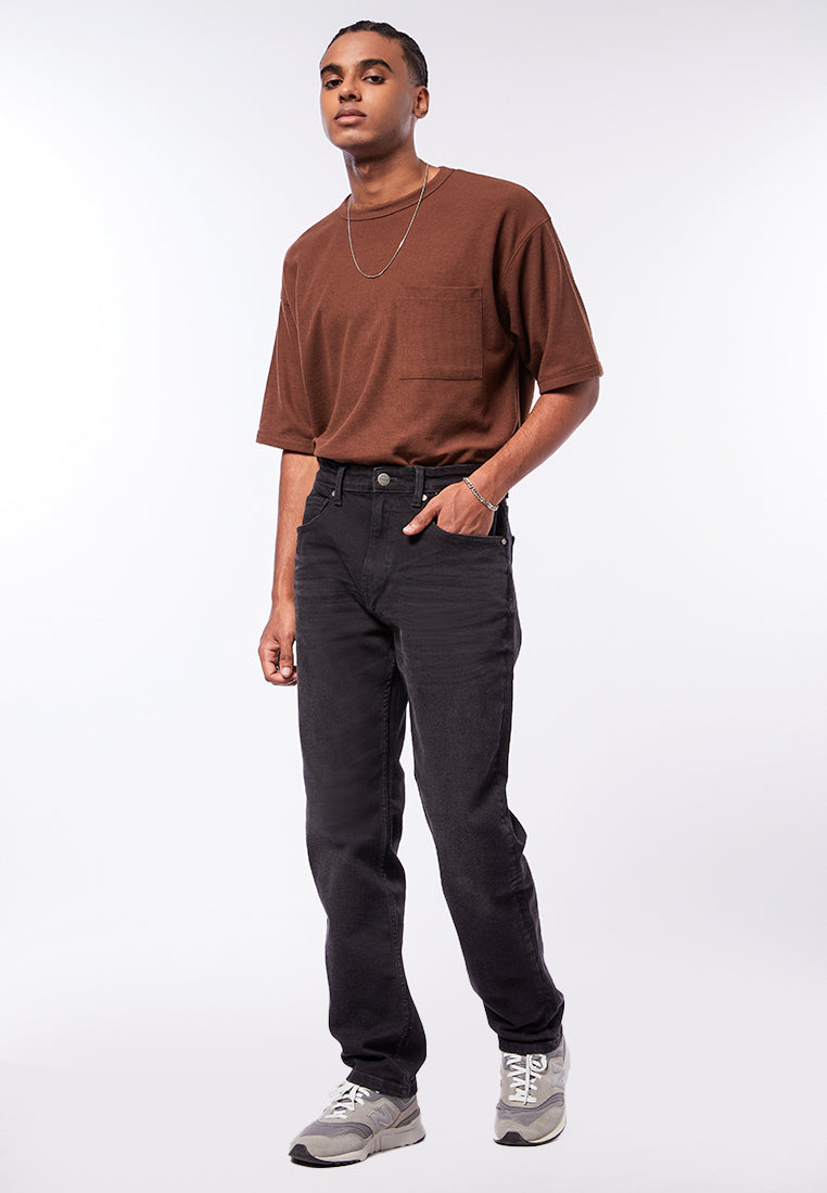 Regular Black Denim